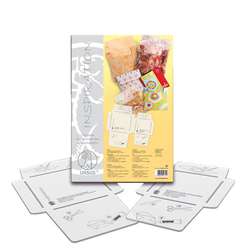 URSUS® Couvert-Schablonen-Set, quadratisch