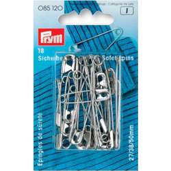 PRYM Sicherheitsnadeln silber oder schwarz, sortiert