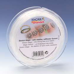Clear Elastic String : Knorr Prandell : Stretchy Rubber Cord