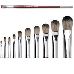 ISABEY Memory Serie 6159 Ölpinsel, Katzenzungenform