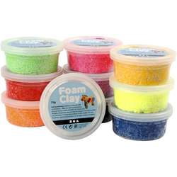 Foam Clay, Bunt-Set Modelliermasse