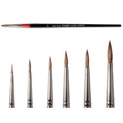 DALER-ROWNEY Georgian Rotmarderpinsel, Serie 61, Rundpinsel