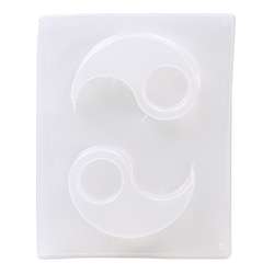 Betonform Kerzenständer, Ying-Yang 130 mm