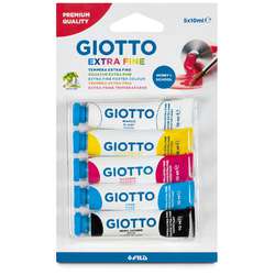 GIOTTO Extra Fine Gouache-Farben 5er- Set