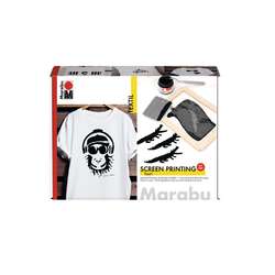 Marabu TEXTIL SCREEN Printing Set