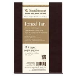 Strathmore® 400 Softcover Art Journal, Hellbraun