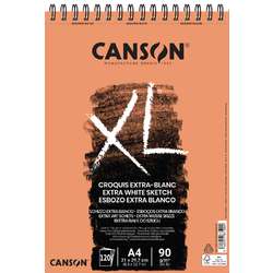 CANSON® XL® Extra Weiß - Skizzen- und Studienblock
