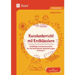 Kunstunterricht mit Erstklässlern