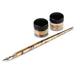 Speedball® Signature Series Black Ink & Pen Cleaner-Set