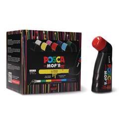 uni POSCA MOP'R Pigmentmarker PCM22, 8er-Set