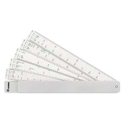 ECOBRA Fächermaßstab