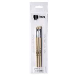 lineo Schulmalpinsel-Set Serie 518, Borste