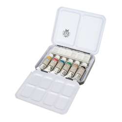 SCHMINCKE HORADAM® Retro Kompakt-Metallkasten, 6 x 5-ml-Tuben