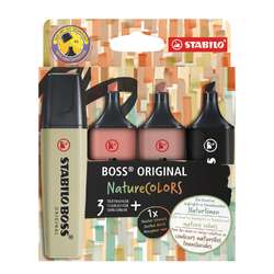 STABILO® BOSS® ORIGINAL NatureCOLORS Textmarker-Sets