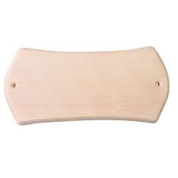 Pebaro Türschild aus Buchenholz, blanco