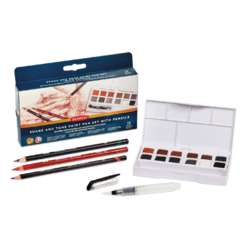 DERWENT Shade & Tone Paint Pan Set
