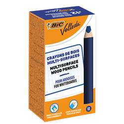 BiC® Kids Multi-Surface Farbstifte – 12er-Set Blau