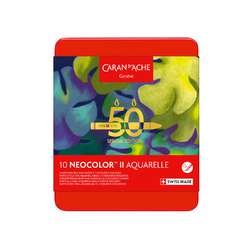 CARAN d'ACHE Neocolor™ II, 50 Jahre-Set, Pastel