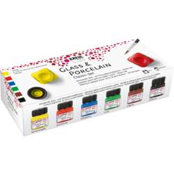 KREUL Glass & Porcelain Classic Set