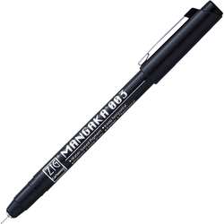 Kuretake ZIG® Cartoonist Mangaka Fineliner, schwarz