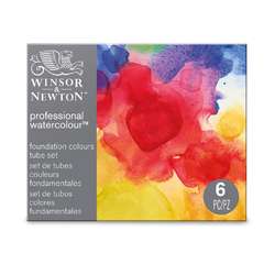 WINSOR & NEWTON™ Professional Watercolour Sets, 6 x 5 ml