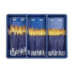 Royal & Langnickel Gold Taklon Pinsel-Set, 144-teilig