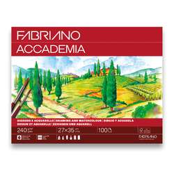 FABRIANO® Accademia Jumbo Aquarell- und Zeichenblock