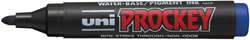 UNI-BALL Permanentmarker Prockey , Rundspitze, Blau