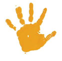 GERSTAECKER Fingermalfarbe, 750-ml-Flasche, Orange