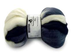 SCHOPPEL WOLLE Merino-Filzwolle Color-Schurwolle, 50g, Schwarz-Weiß