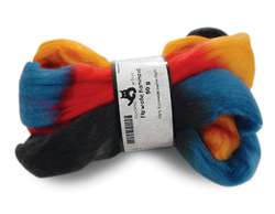 SCHOPPEL WOLLE Merino-Filzwolle Color-Schurwolle, 50g, Blau-Gelb