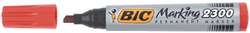 BIC® Marking™ 2300 Permanent Marker, Permanent Marker, Rot