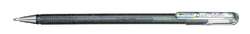 Pentel® Hybrid K 110 Dual Metallic Gel-Tintenroller, Dual Metallic, Silber