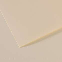 CANSON® Mi-Teintes® Farbiges Künstlerpapier, 50 cm x 65 cm, Pastellcreme