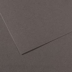 CANSON® Mi-Teintes® Farbiges Künstlerpapier, 50 cm x 65 cm, Dunkelgrau