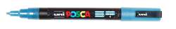 UNI POSCA Glitter-Marker PC-3ML, Glitter-Marker, Glitter-Hellblau