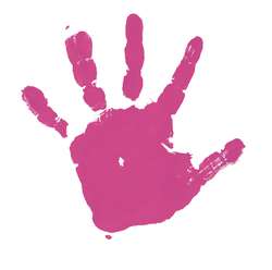 GERSTAECKER Fingermalfarbe, 750-ml-Flasche, Rosa