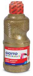 GIOTTO Temperafarbe Glitter, 250 ml, Gold