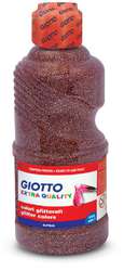 GIOTTO Temperafarbe Glitter, 250 ml, Bronze