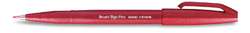 Pentel® Brush Sign Pen Faserschreiber, Brush Sign Pen, Rot