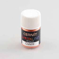 CERNIT® Sparkling Pigmentpulver, 5 g, Metallic-Kupfer