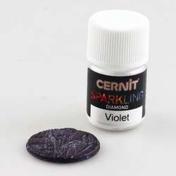 CERNIT® Sparkling Pigmentpulver, 5 g, Diamant-Violett