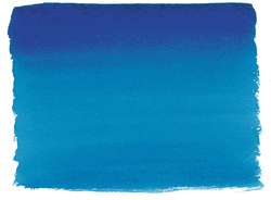 SCHMINCKE AQUA DROP flüssige Aquarellfarbe, 30-ml-Kunststoff-Pipettenflasche, Cyanblau