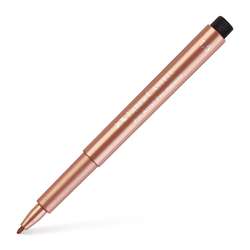 FABER-CASTELL Tuschestift PITT Artist Pen metallic, einzeln, Einzeln, kupfer