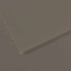 CANSON® Mi-Teintes® Farbiges Künstlerpapier, 50 cm x 65 cm, Graphitgrau