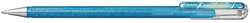Pentel® Hybrid K 110 Dual Metallic Gel-Tintenroller, Dual Metallic, Blau + Silber / Metallic-Blaugrau