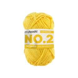 myboshi NO.2 Wolle, 50 g, 100 m, Löwenzahn