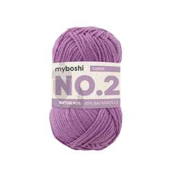 myboshi NO.2 Wolle, 50 g, 100 m, Candy Purpur