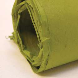 KHADI Handgeschöpftes Lokta Büttenpapier, 50 cm x 75 cm, Limette