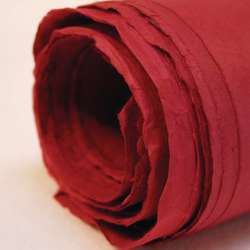 KHADI Handgeschöpftes Lokta Büttenpapier, 50 cm x 75 cm, Rose